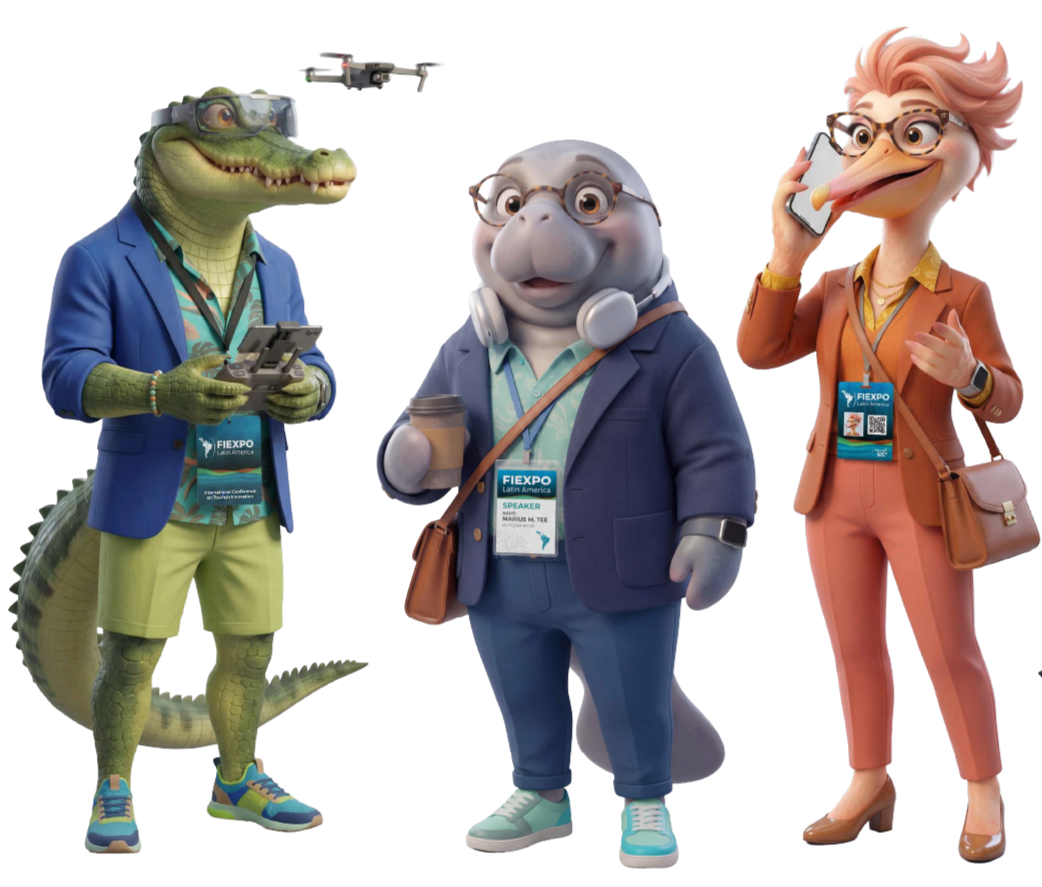FIEXPO Costa Rica Mascots